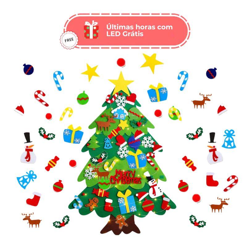 Compre 1 e Leve 2 | Árvore de Natal Criativa® + 2 Brindes Exclusivos